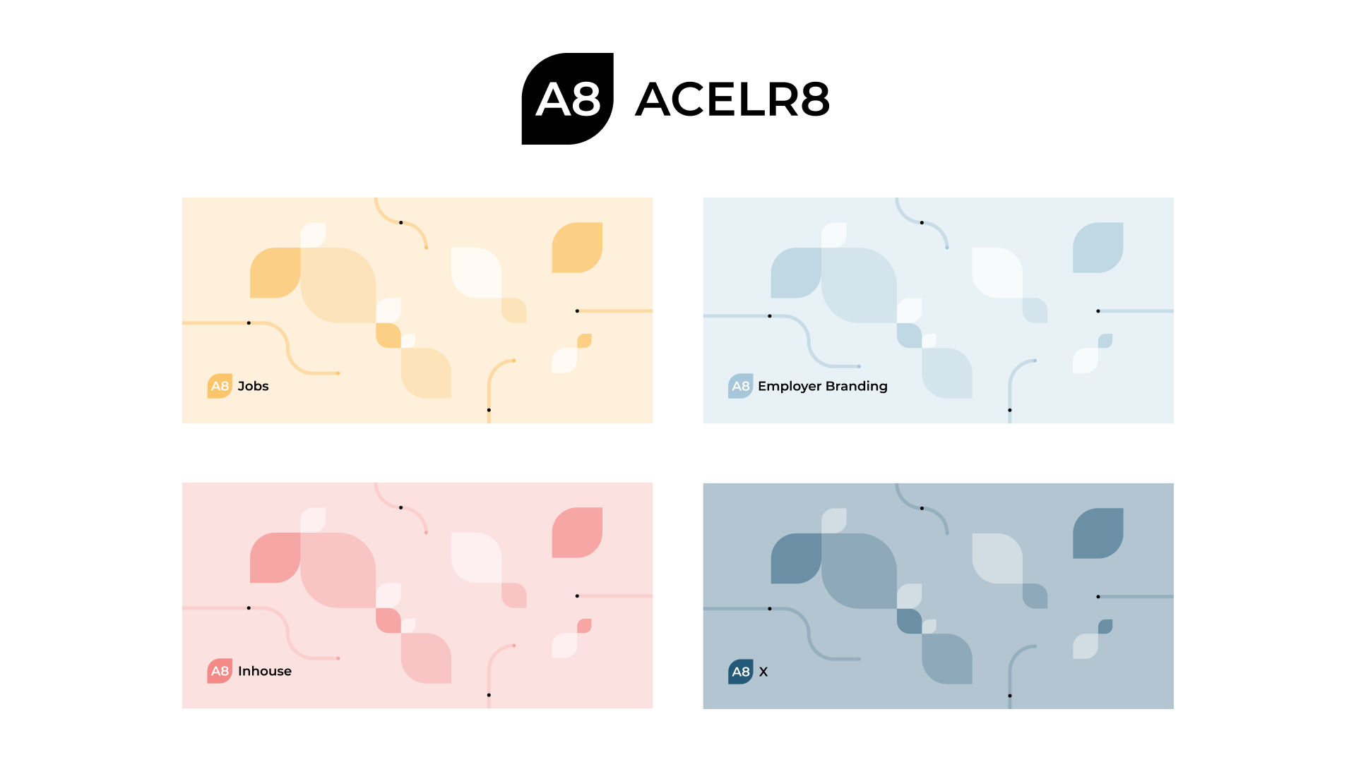 ACELR8 visual identity example