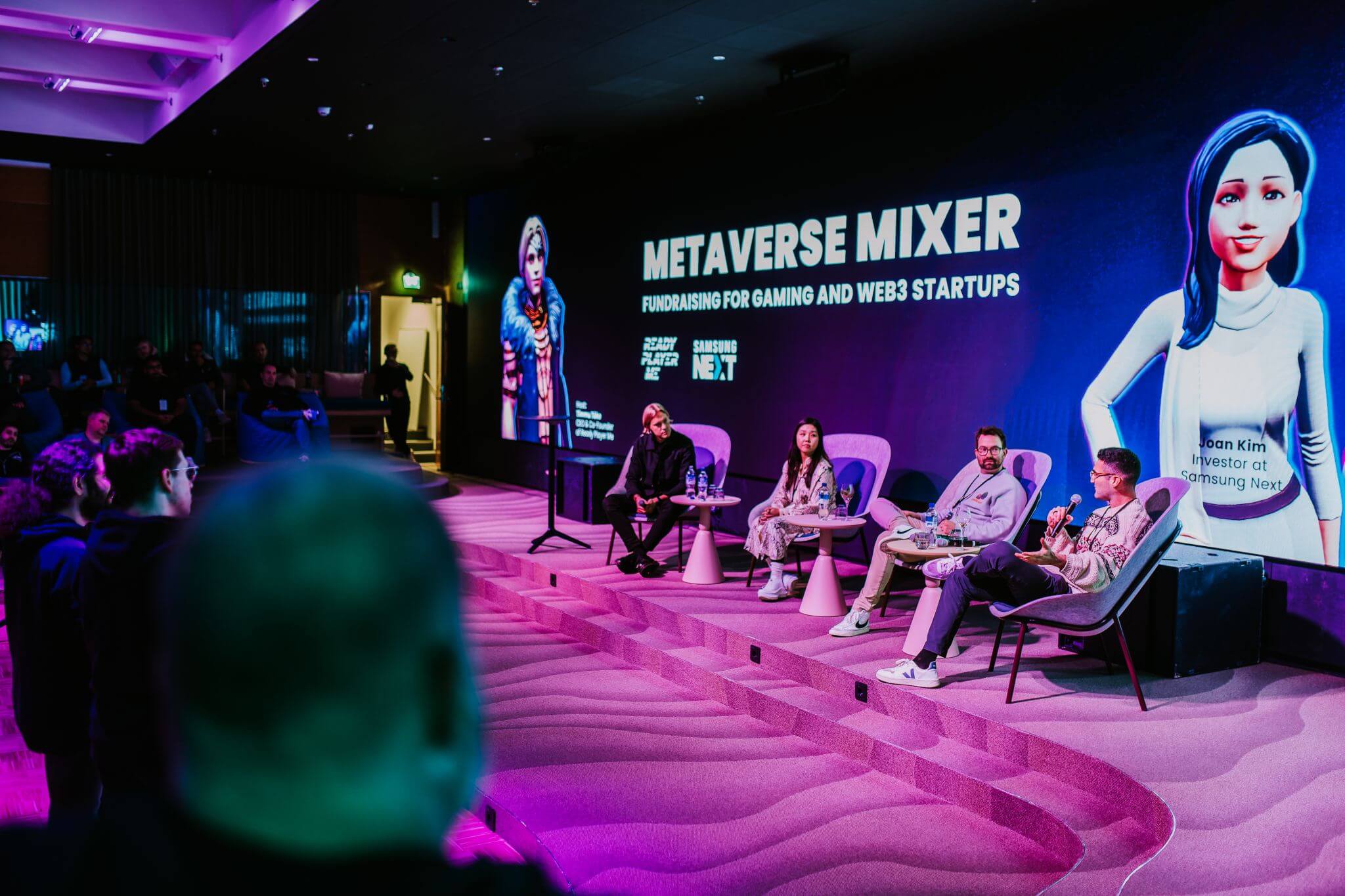 Metaverse Mixer event at Slush 2022 in Helsinki