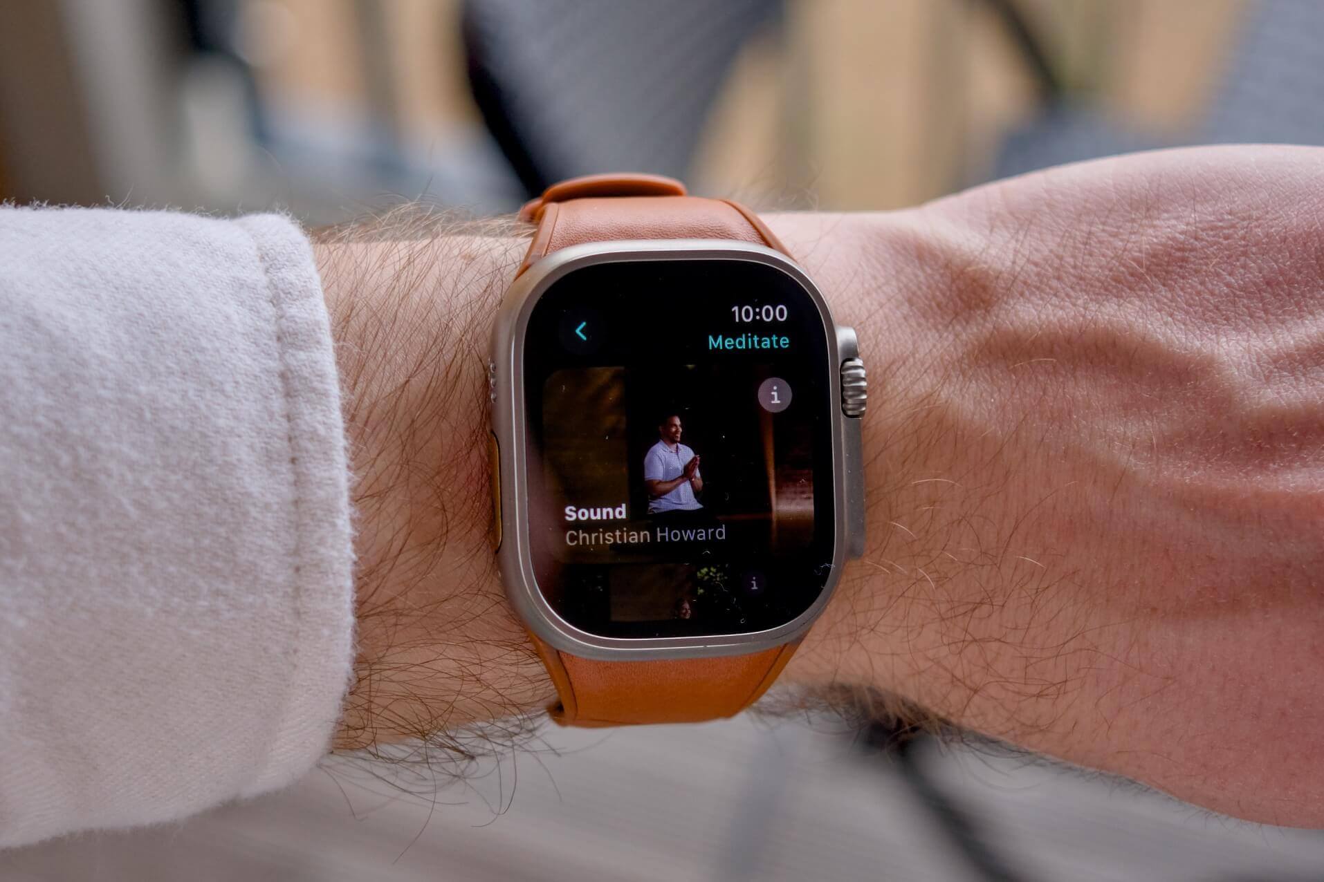 apple fitness plus meditations apple watch