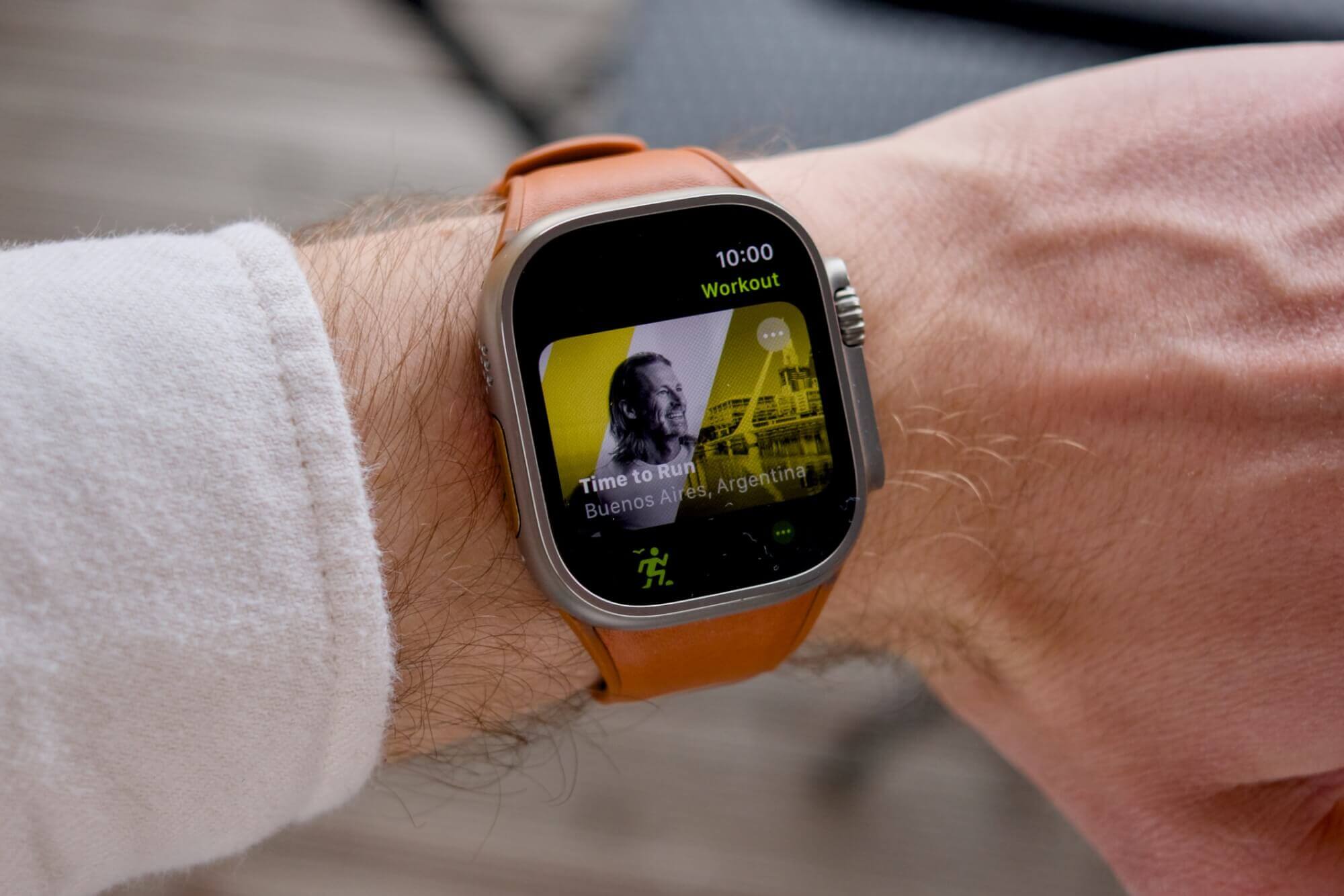 apple fitness plus time to run apple watch