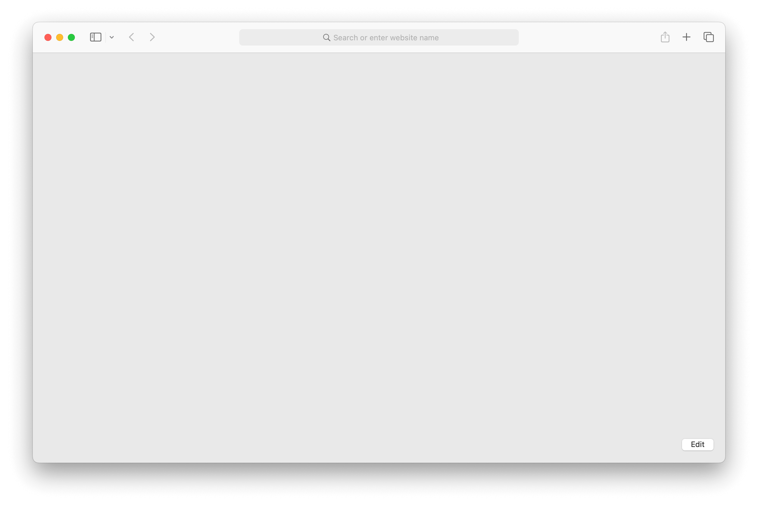 minimal safari browser