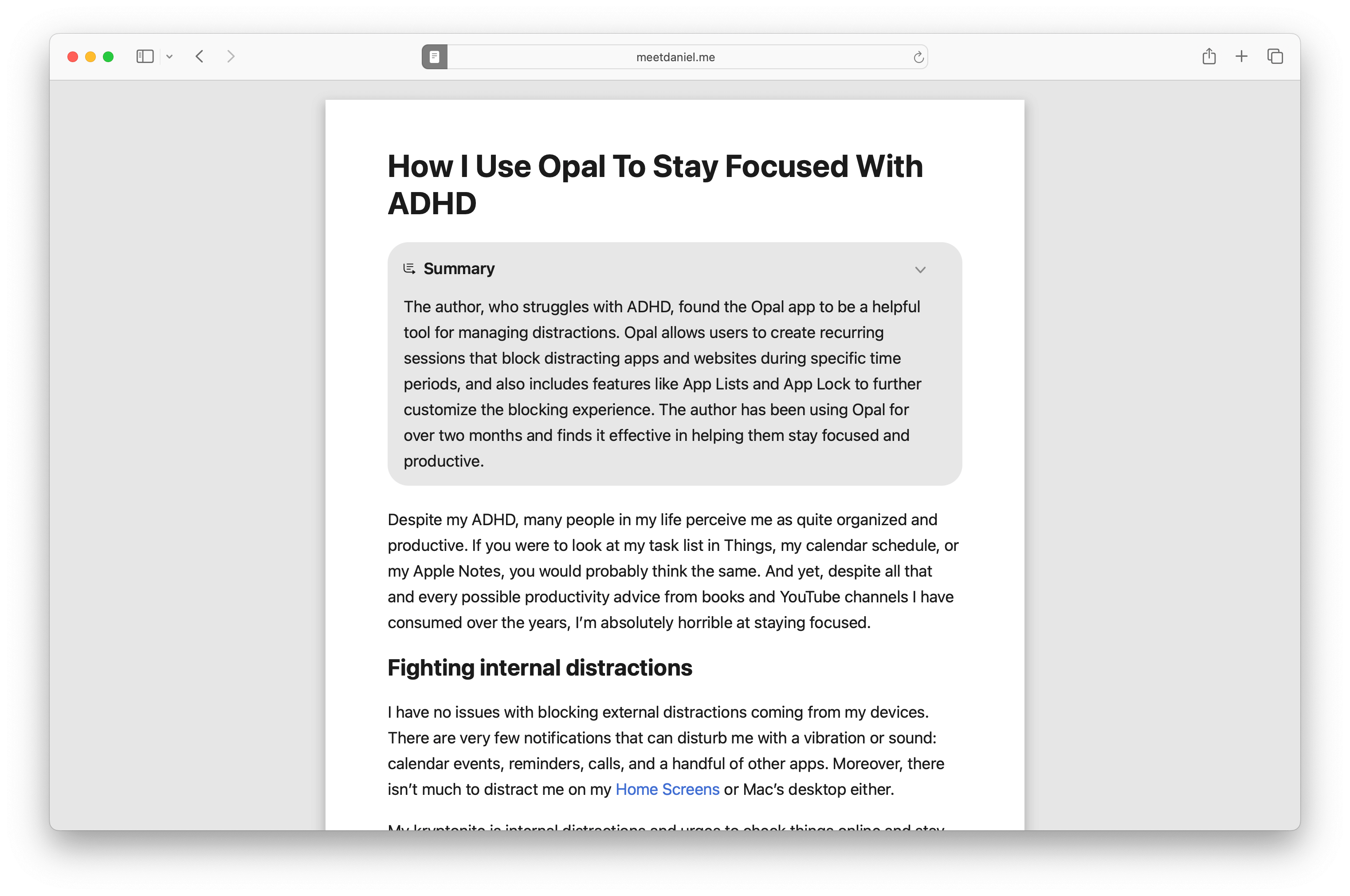 safari reader