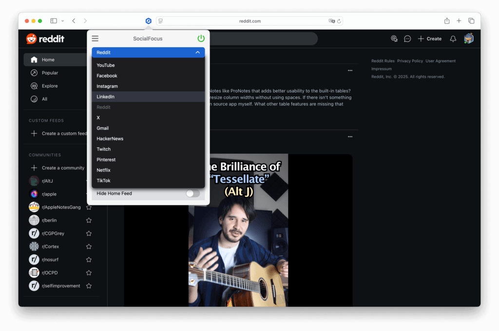 socialfocus in safari